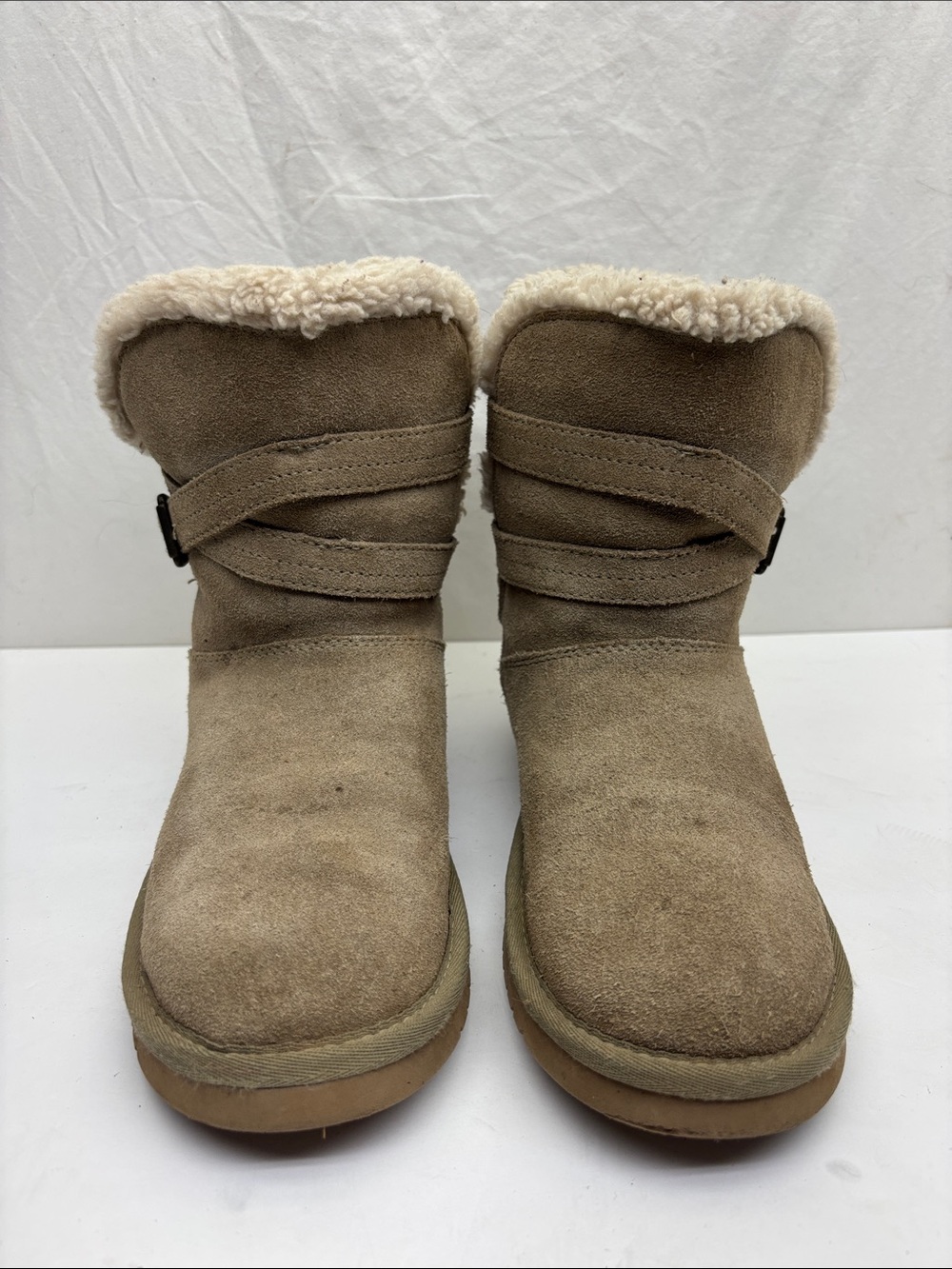 Koolaburra by Ugg Suede Shearling Winter Boots, SZ 7